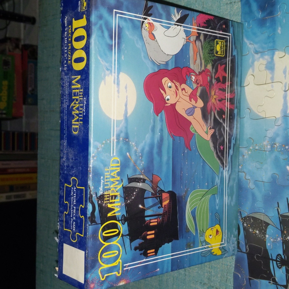 Vintage Little Mermaid puzzle